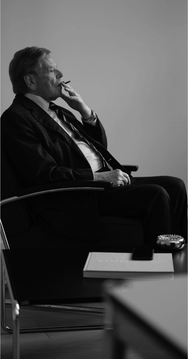 Der Gründervater in seinem Element: Dr. Günter Giesen. Der Gründervater in seinem Element: Dr. Günter Giesen.