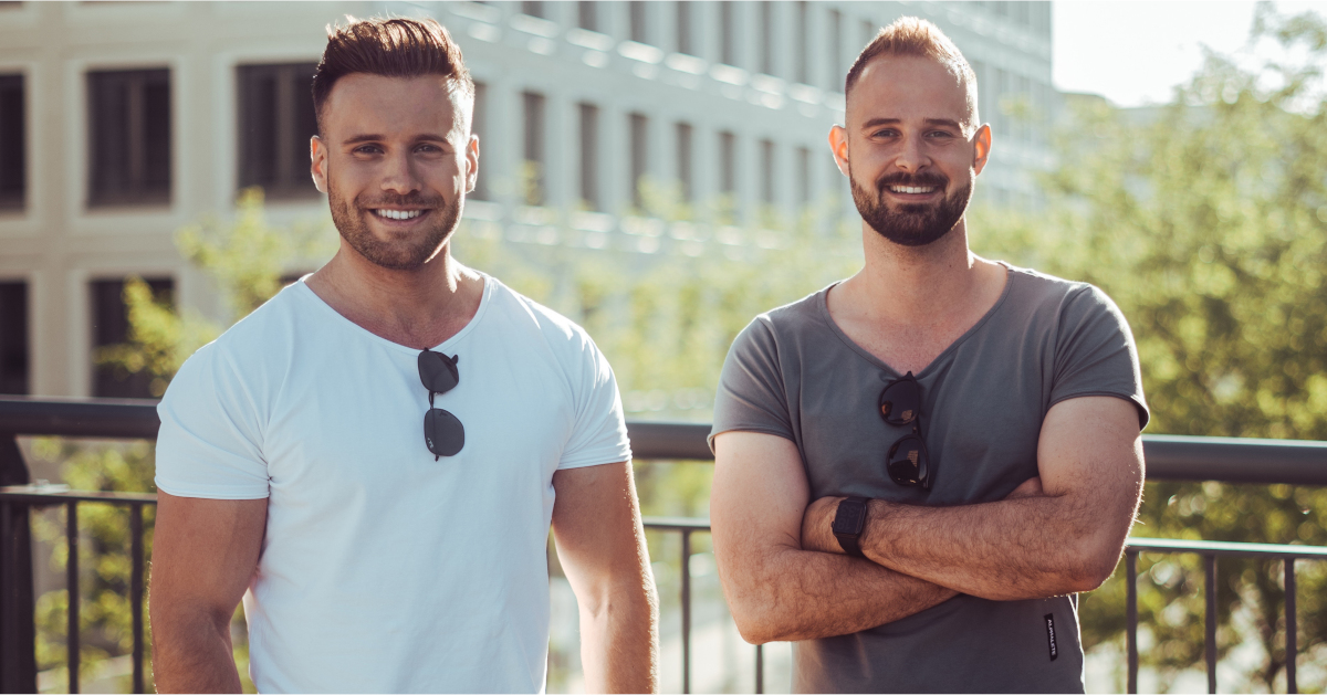 Gründer von simpleclub: Alexander Giesecke (links) und Nicolai Schork. 