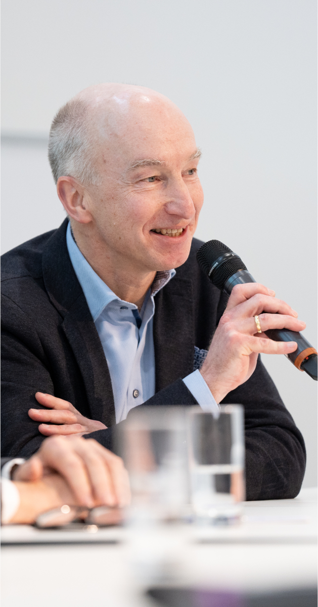 Familienunternehmer und Rot-Weiss- Essen-Fan: Thomas Stauder, Geschäftsführer der Privatbrauerei Stauder, bei den „wir-Tagen“