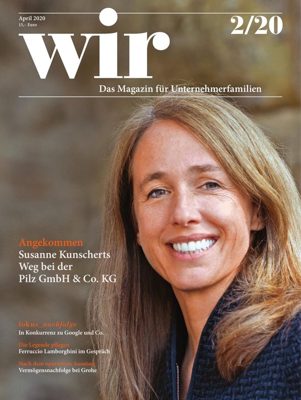 wir-Magazin: Angekommen - Susanne Kunscherts Weg bei der Pilz GmbH & Co. KG [02|2020]