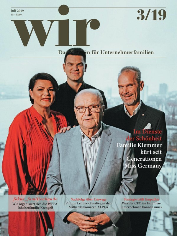 wir-Magazin: Im Dienste der Schönheit - Familie Klemmer kürt seit Generationen Miss Germany [03|2019]