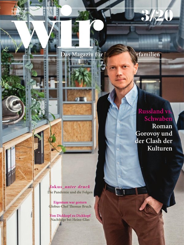 wir-Magazin: Russland vs. Schwaben - Roman Gorovoy und der Clash der Kulturen [03|2020]