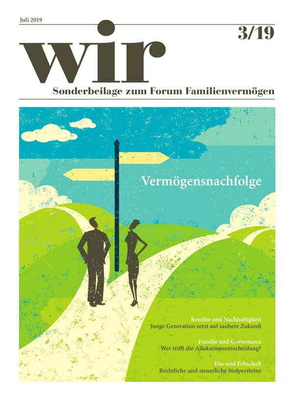wir-Magazin: Vermögensnachfolge [Sonderbeilage 03|2019]