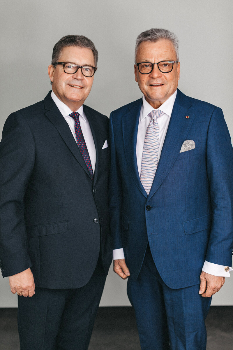 Die Vorgänger: Dr. Stephan Kufferath und Ingo Kufferath.