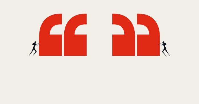 Wer wird wie zitiert? Medien berichten anders über Familienunternehmen als über Konzerne in Streubesitz. / Illustration: jozefmicic – stock.adobe.com