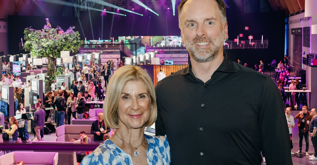 Treiben Innovationen voran: Dr. Brigitte Mohn und Dominik Gross. / Foto: Founders Foundation